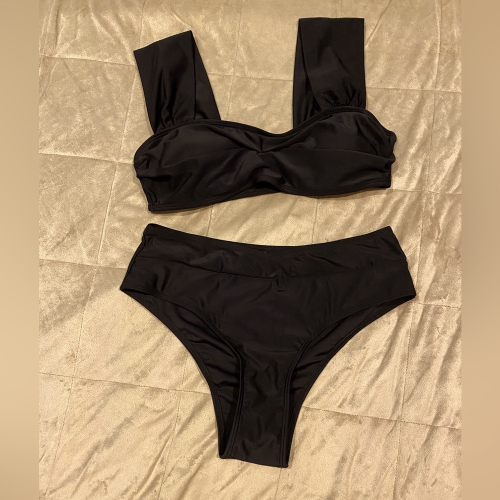 Shein Black Bikini - Size Medium